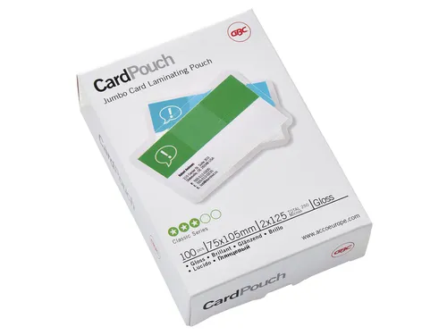 Lamineerhoes Gbc Club Card 75x105mm 125 micron glanzend
