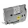 NEUTRAL Labeltape P-touch TZE-131S 12mmx4m Zwart Op Transparant