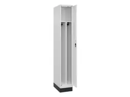 locker voor scheiding van kleding,HxBxD 1950x300x500mm,1vak