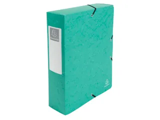 Klasseerdoos glansk. rug 80mm A4 ass. - 7