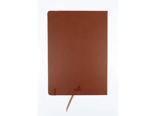 Schetsboek Kangaro A4 cognac PU HC 80 vel 140gr roomwit met elastiek e