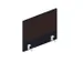 cache de banque d'accueil,p. table de bureau,CC-noir,BN2036-marron