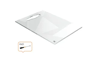 Notitiebord Nobo transparant acryl met handgreep A4 - 4