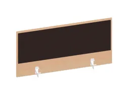 baliepaneel,v. bureau,aanbouw achter,B 1000mm,NE-esdoorn,BN2036-bruin