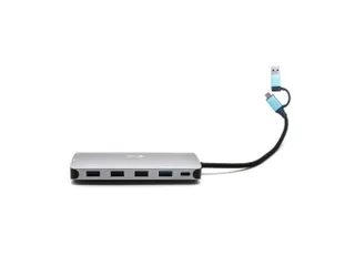 USB 3.0 USB-C/Thunderbolt 3x Display Metal Nano Dock with LAN + Power - 3