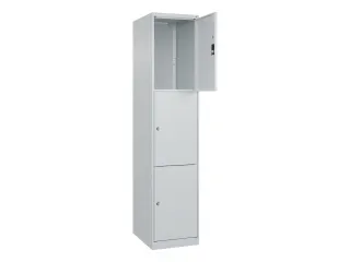 lockerkast,HxBxD 1850x400x500mm,1x3vakken,vak B 400mm,cil.-slot - 1