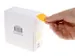 Etiket Rillprint 35mm 500st op rol fluor oranje
