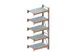 Rayonnage Grande Largeur élément Suivant Hxlxp 3300x1385x800mm 5plat