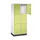 grootvolume-lockersysteem,HxBxD 1950x820x500mm,2x3vakken,cil.-slot