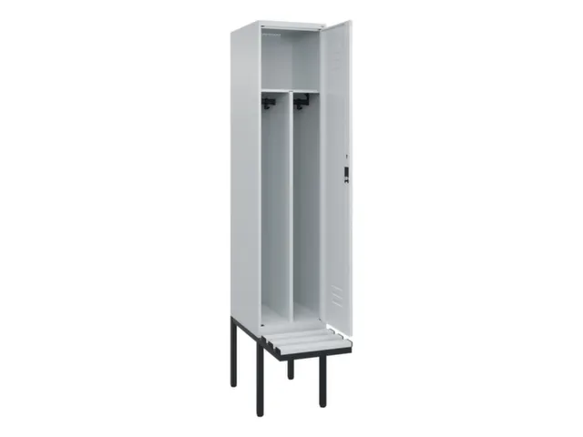 locker voor scheiding van kleding,HxBxD 2120x400x815mm,1vak