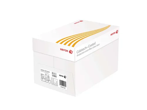 Laserpapier Xerox Colotech+ silk coated A4 170gr wit 250 vel