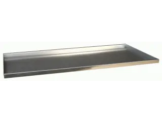 uittrekbaar legbord,v. werkplaatskast,m. bakrand,BxD 1000x500mm - 2