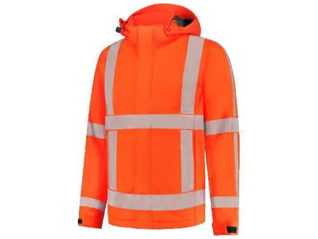 Tricorp 403701 softshell, fluo oranje, maat 5XL, per stuk