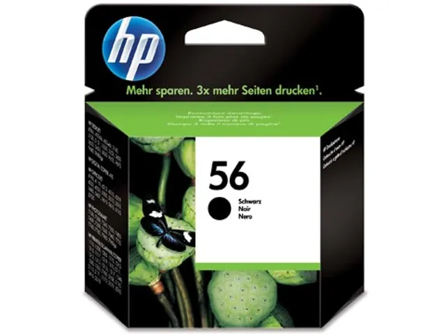 inktcartridge 56, 520 pagina's, OEM C6656AE, zwart