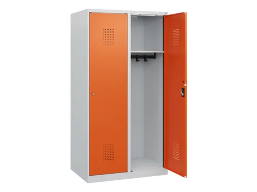schoollocker,HxBxD 1530x800x500mm,2vak,vak B 400mm,cil.-slot