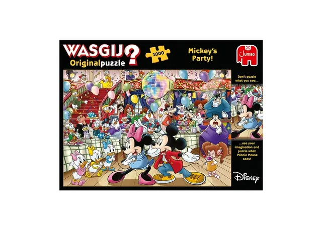 Puzzel Wasgij Original Mickey's Party 1000 stukjes