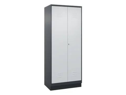 locker voor scheiding van kleding,HxBxD 1950x800x500mm,2vak