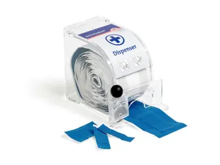 Detectaplast dispenser met snijrand voor rol 5mtr/6cm, p/st - 1
