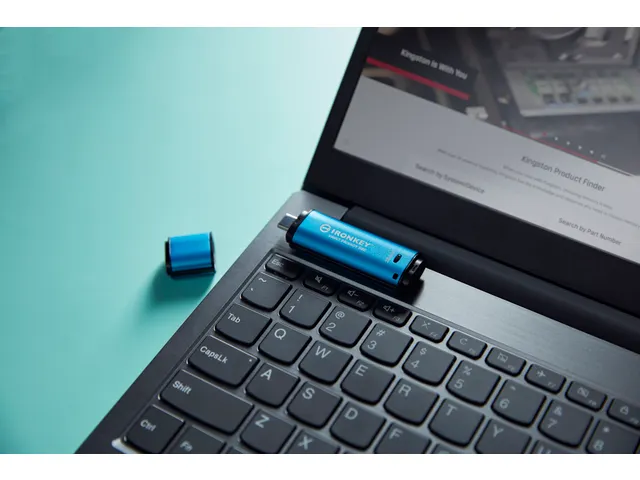 256GB USB-C IronKey Vault Privacy 50C AES-256 versleuteling, FIPS 197