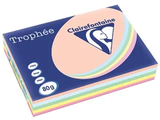 Trophée Pastel gekleurd papier A3 80 gram 500vel Assorti - 2