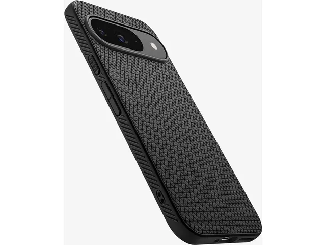 Spigen Case ACS07682 Google Pixel 9 (Pro) Liquid Air Mat Zwart