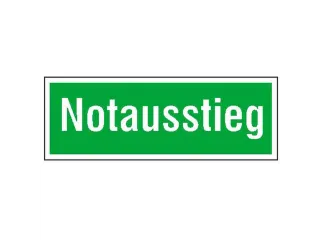 Vluchtroute-aanvullend bord,nooduitgang,PVC,groen/wit,lang nalichtend - 1