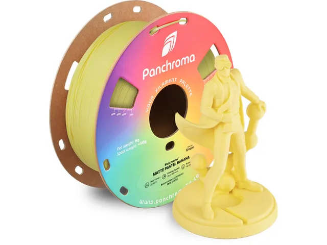 PLA Matte 1,75mm lichtgeel 1kg Panchroma 3D Filament
