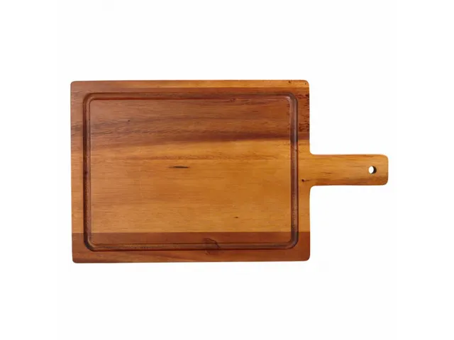 Serveerplank Hout Acacia met handgreep 35x18x2cm
