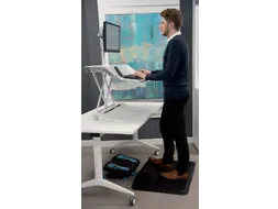 Vloermat Fellowes voetensteun Activefusion zwart