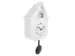 Wandklok NeXtime Twitter 21,5x41,5 cm wit