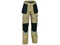 Cofra Bricklayer werkbroek, kakigroen/zwart, maat 62
