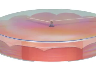 Wandklok nXt Sweet Ø 20cm roze - 6