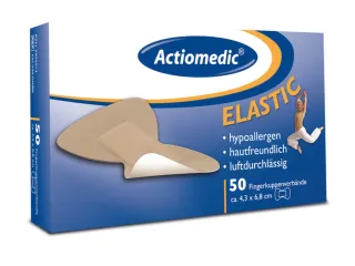Vingertopverbanden Elastisch Lxb 68x43mm Huidkleurig - 1