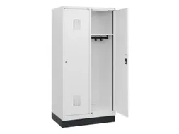 schoollocker,HxBxD 1630x800x500mm,2vak,vak B 400mm,cil.-slot,sokkel