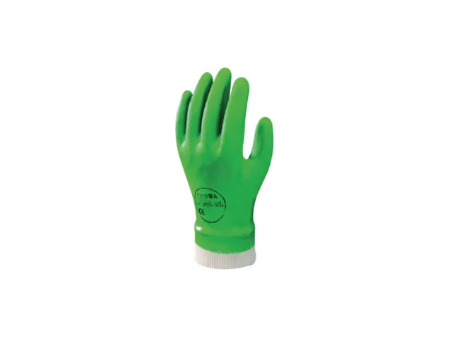 Showa 600 PVC handschoenen, groen, maat 9, per 120 paar