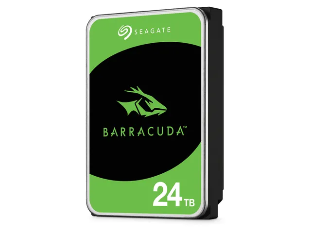 Seagate Barracuda Desktop 24TB HDD, 24 TB, 7200 RPM, 512 MB, 3.5 inch,