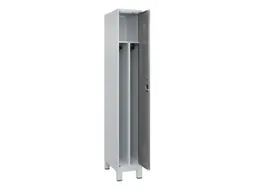 locker voor scheiding van kleding,HxBxD 1950x300x500mm,1vak