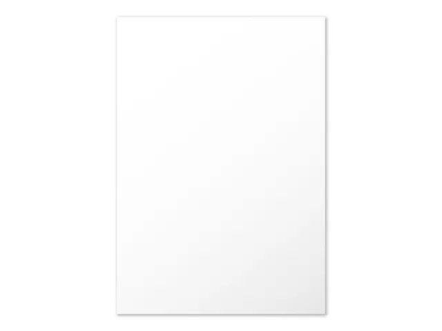 Foamboard Kangaro wit A4 5 mm dik, 20 stuks 2 zijdig mat papier