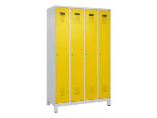 locker voor scheiding van kleding,HxBxD 1950x1200x500mm,4vak - 2