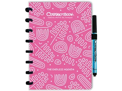 Endless Agenda A5 uitwisb/herbruik Pink