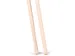 Borstelsteel uit hout 120cm x 22,5 mm