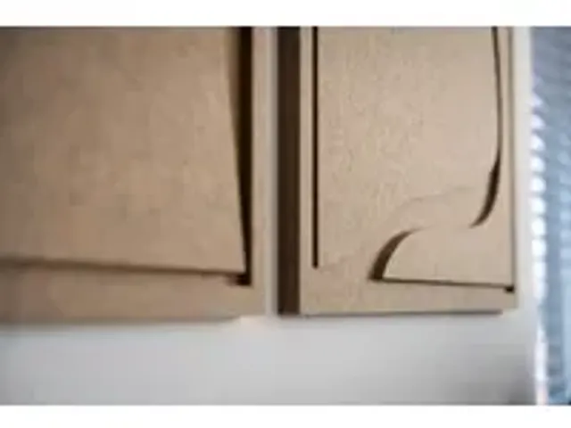 OUTLET Acoustic Art FLOW 2-luik 80x60cm Bruin Akoestisch kunstwerk Org