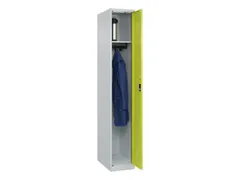 locker,HxBxD 1850x300x500mm,1vak,vak B 300mm,cil.-slot,staand op vloer