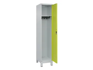 locker,HxBxD 1950x400x500mm,1vak,vak B 400mm,cil.-slot,voeten - 2