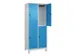 dubbeldekse locker,HxBxD 1950x800x500mm,2x2vak.,vak B 400mm
