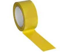 vloermarkeertape,PVC,geel,band LxB 33mx50mm
