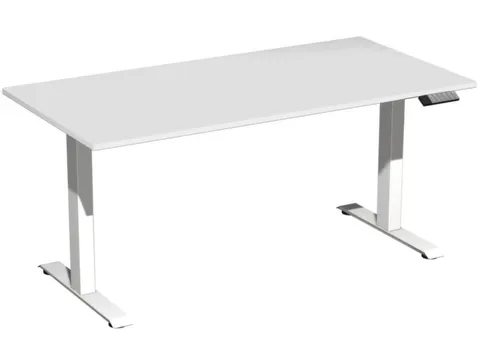 Bureau à hauteur réglable élec. HxlxP 630-1280x1600x800mm