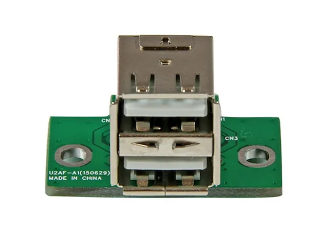 2-poorts USB moederbord header adapter