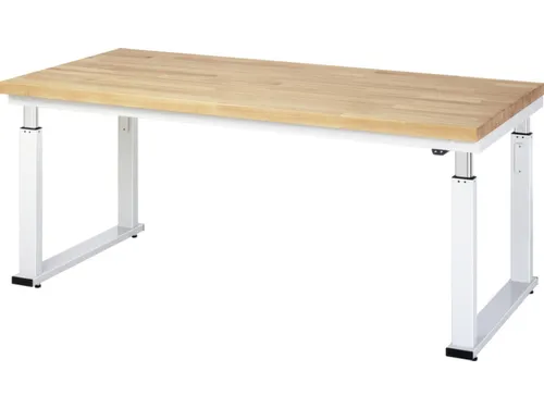 Werkbank elektrisch hoogte verstelbaar 740-1040x2000x900mm beukblad