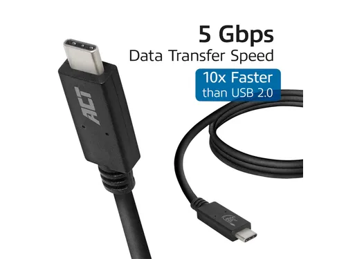Kabel ACT USB 3.2 USB-C USB-IF gecertificeerd 2 meter